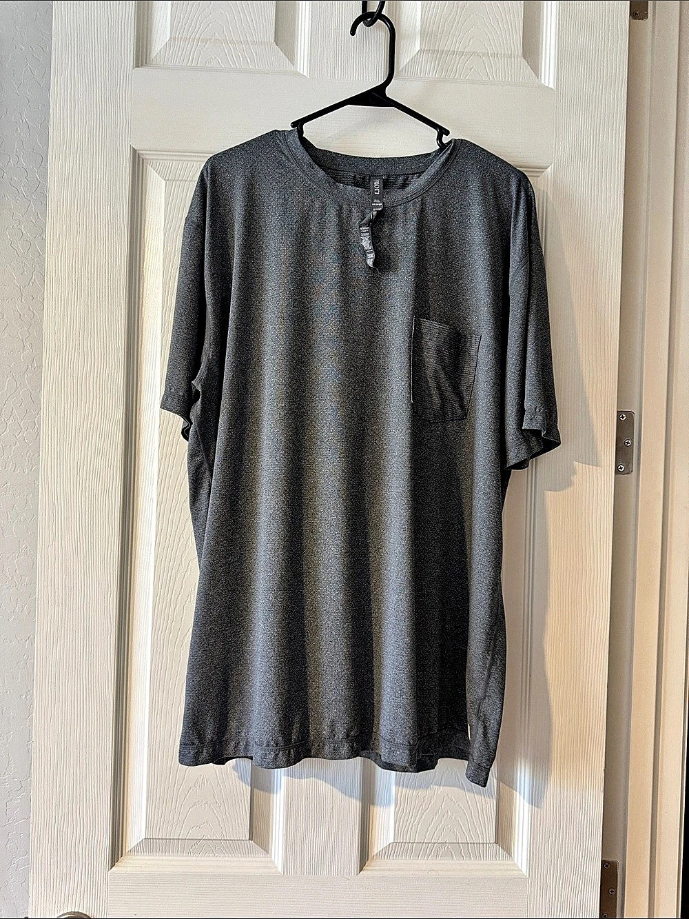 Vuori Strato Pocket Tee Gray XXL